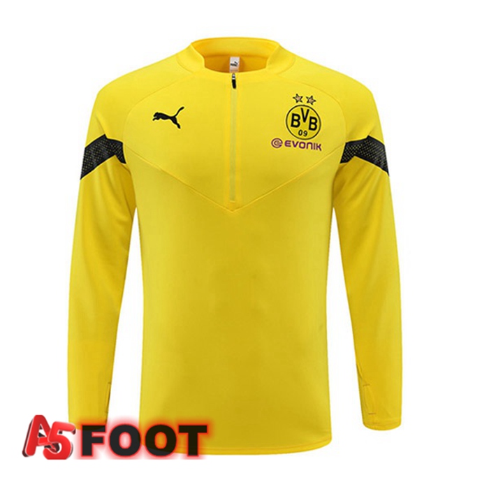 Training Sweatshirt Dortmund BVB Jaune 2022/2023