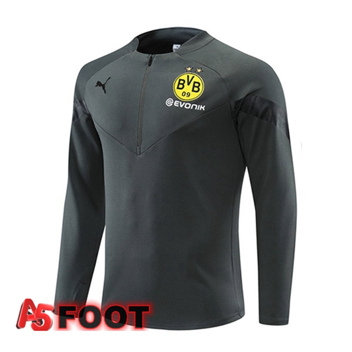 Training Sweatshirt Dortmund BVB Gris 2022/2023