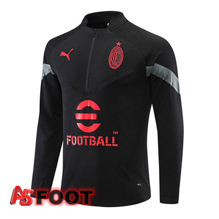 Training Sweatshirt AC Milan Noir 2022/2023