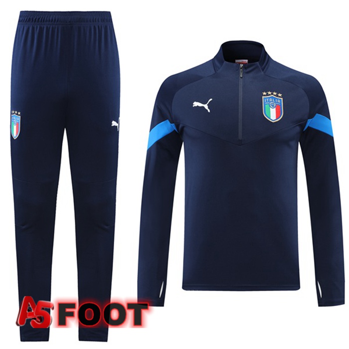 Ensemble Survetement de Foot Italia Bleu 2022/2023