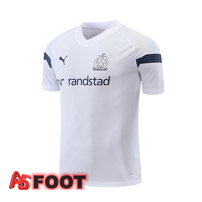 Training T-Shirts Marseille OM Blanc 2022/2023