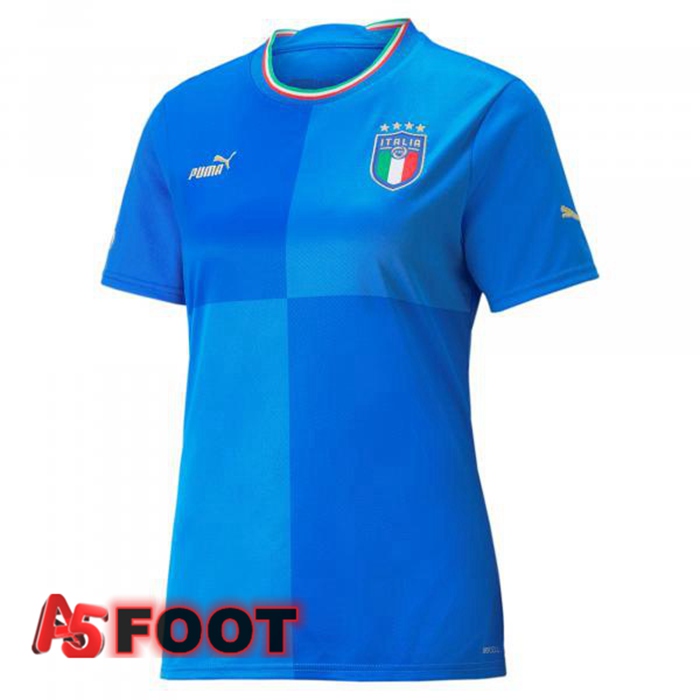 Maillot de Foot Italie Femme Domicile Bleu 2022/2023