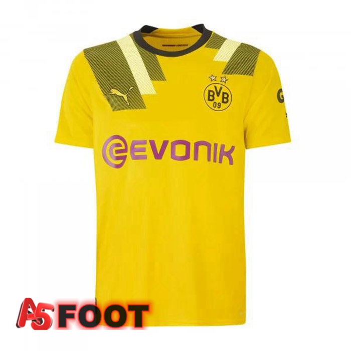 Maillot de Foot Dortmund BVB Cup Jaune 2022/2023