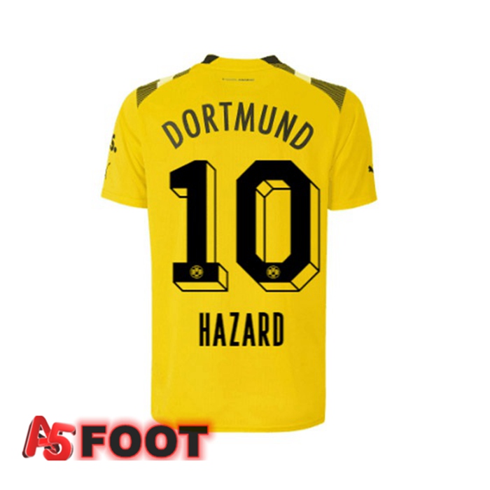 Maillot de Foot Dortmund BVB (Hazard 10) cup Jaune 2022/2023