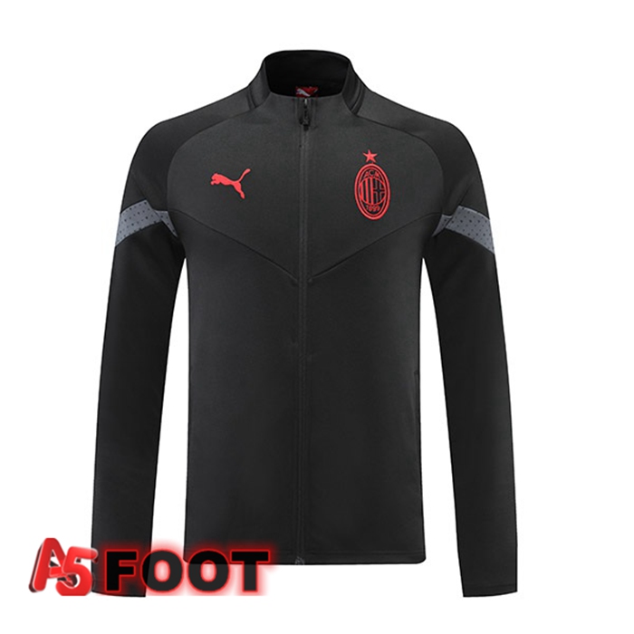 Veste Foot AC Milan Noir 2022/2023