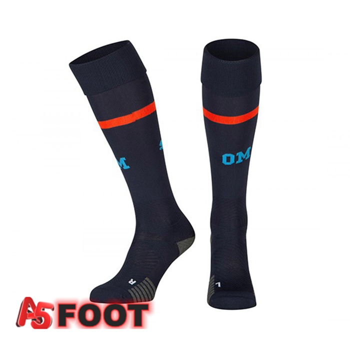 Chaussettes De Foot Marseille OM Exterieur Noir 2022/2023