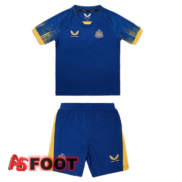 Maillot de Foot Newcastle United Enfant Exterieur Bleu Royal 2022/2023
