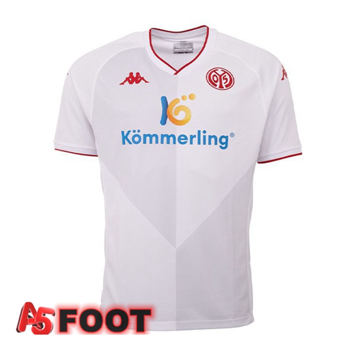 Maillot de Foot Mainz Exterieur Blanc 2022/2023