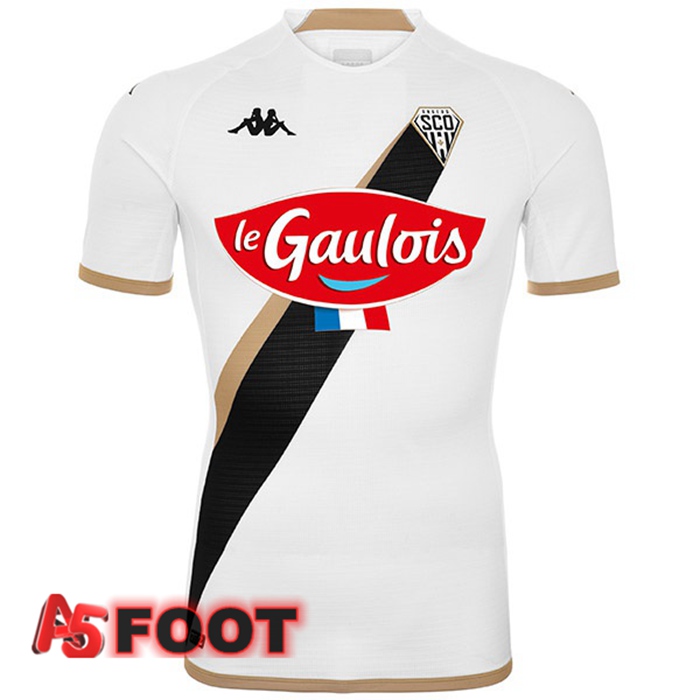 Maillot de Foot Angers SCO Exterieur Blanc 2022/2023