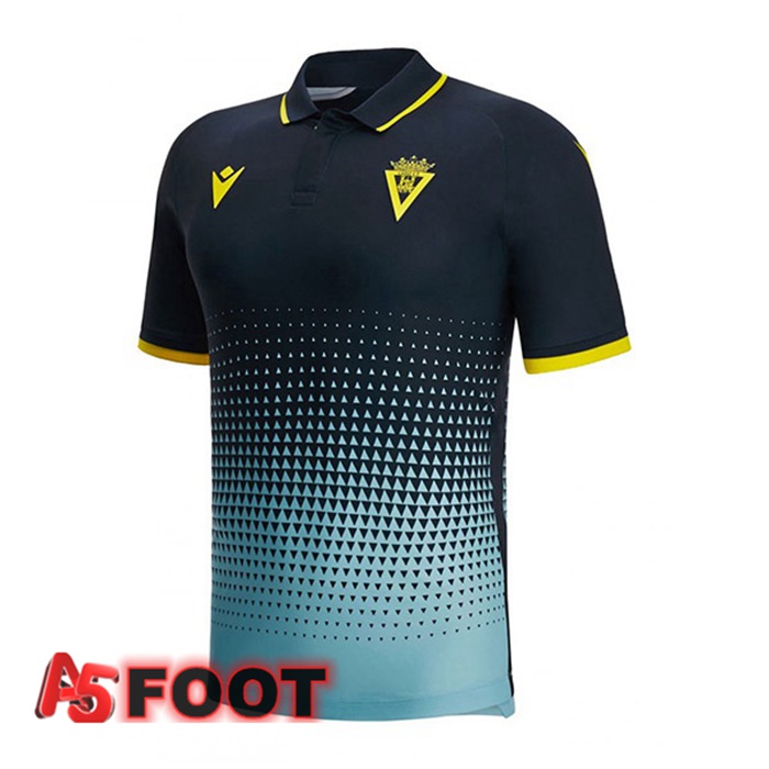 Maillot de Foot Cadiz CF Exterieur Noir 2022/2023