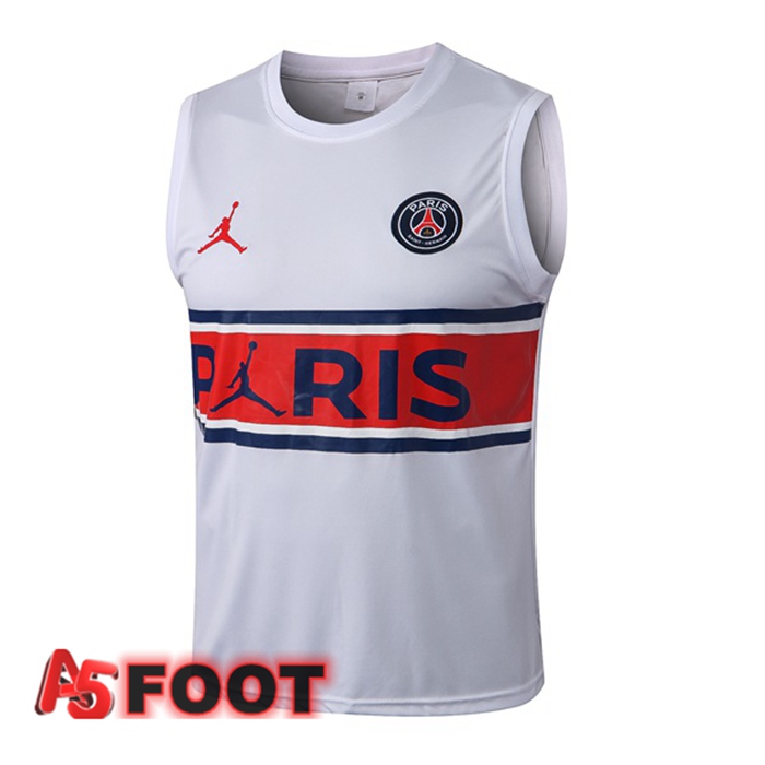 Gilet Foot Paris PSG Blanc 2022/2023