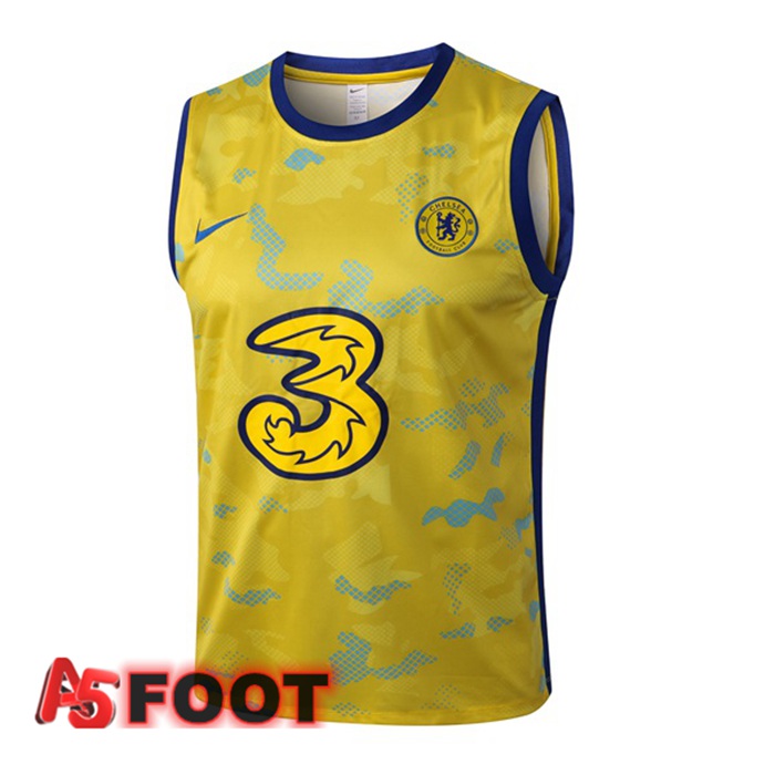 Gilet Foot FC Chelsea Jaune 2022/2023
