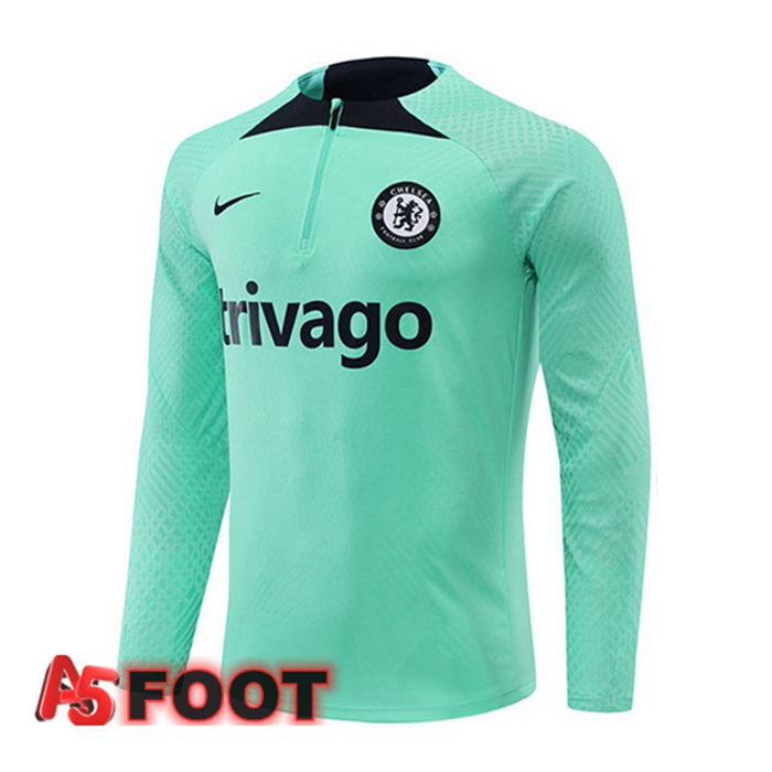 Training Sweatshirt FC Chelsea Vert 2022/2023