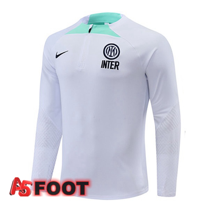 Training Sweatshirt Inter Milan Blanc 2022/2023