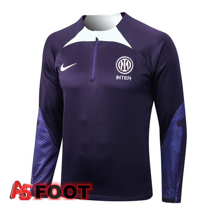 Training Sweatshirt Inter Milan Pourpre 2022/2023
