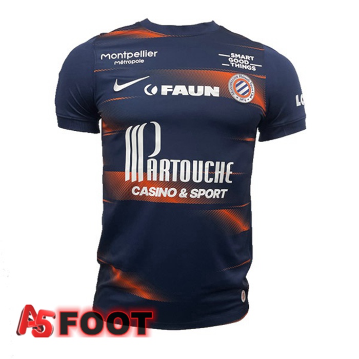 Maillot de Foot Montpellier HSC Domicile Noir 2022/2023