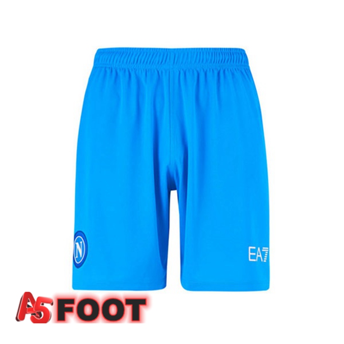 Short De Foot SSC Naples Domicile Bleu 2022/2023