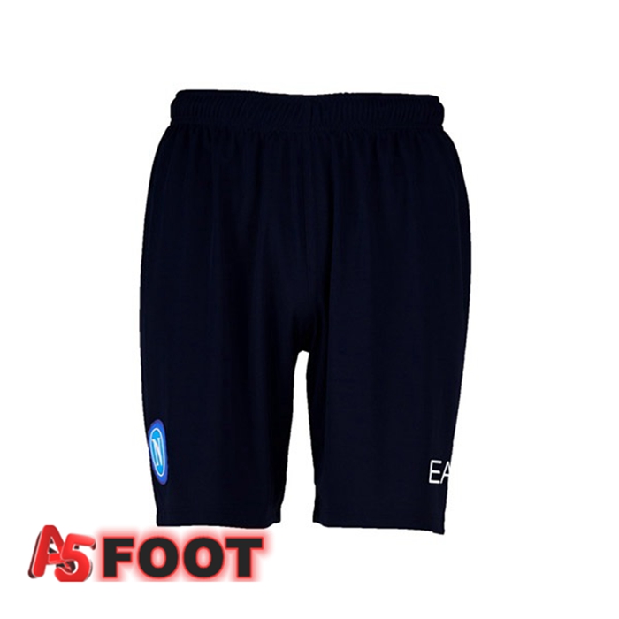 Short De Foot SSC Naples Third Noir 2022/2023