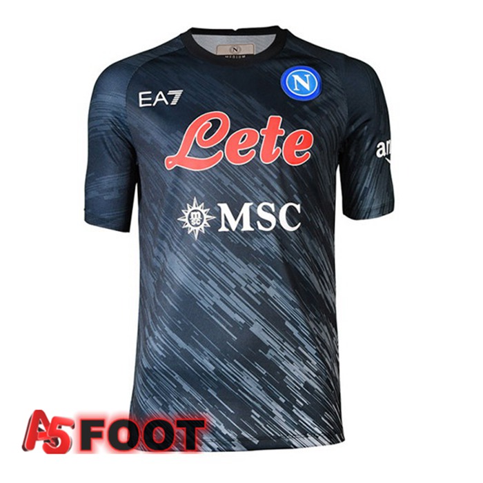 Maillot de Foot SSC Naples Third Noir 2022/2023