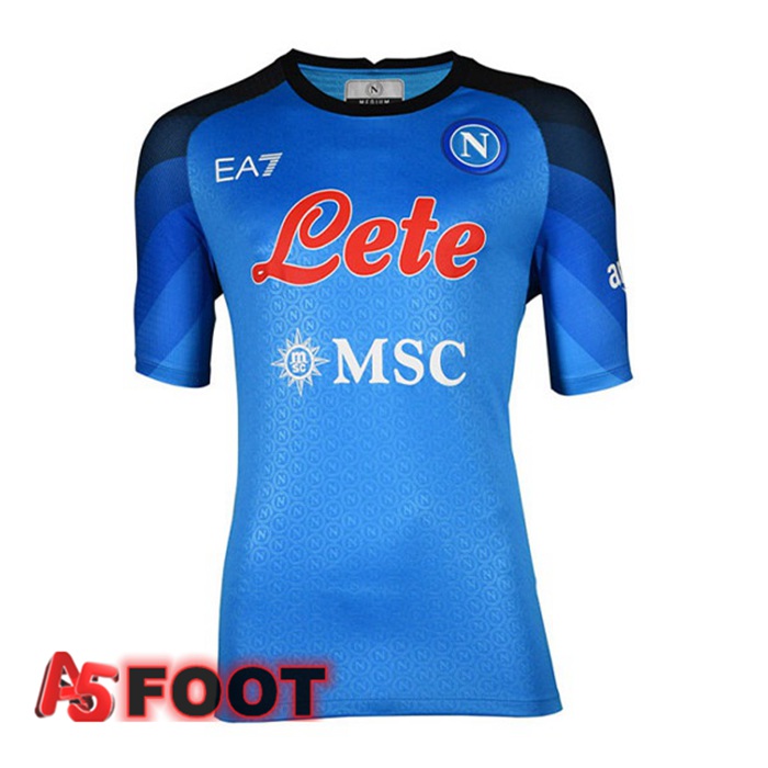 Maillot de Foot SSC Naples Domicile Bleu 2022/2023