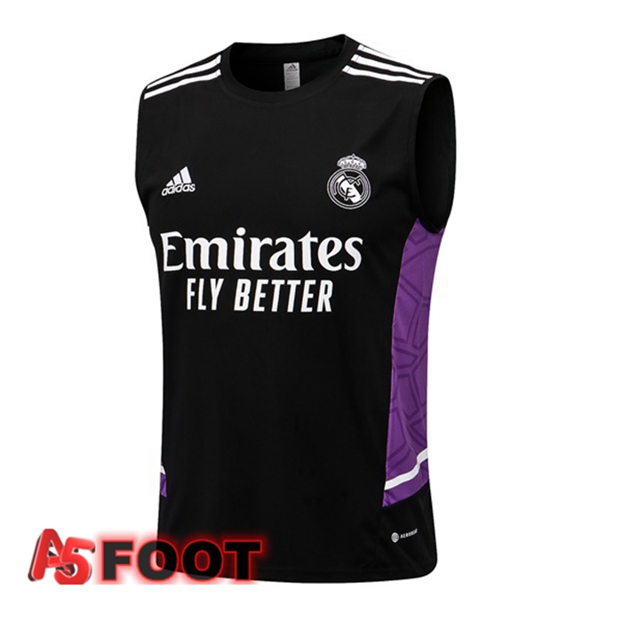 Gilet De Foot Real Madrid Noir 2022/2023