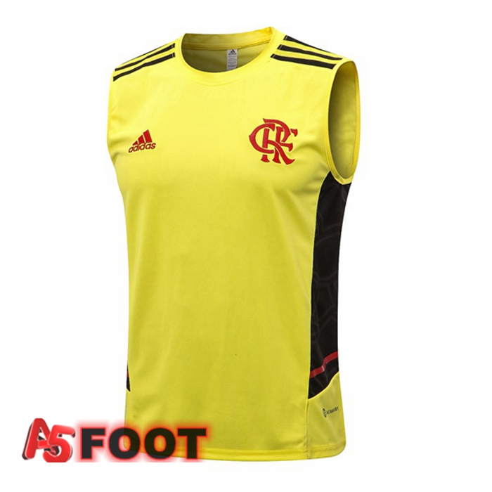 Gilet De Foot Flamengo Jaune 2022/2023