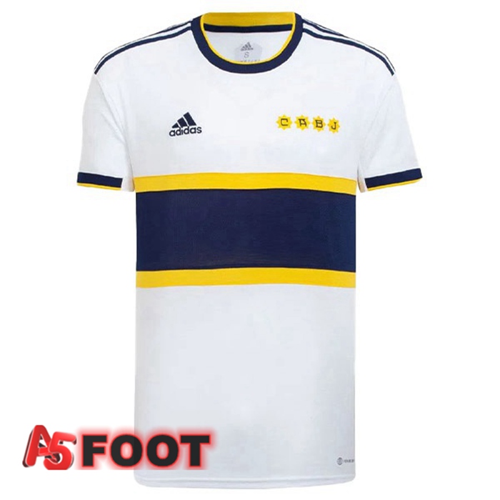 Maillot Foot Boca Juniors Exterieur Blanc Bleu 2022/2023