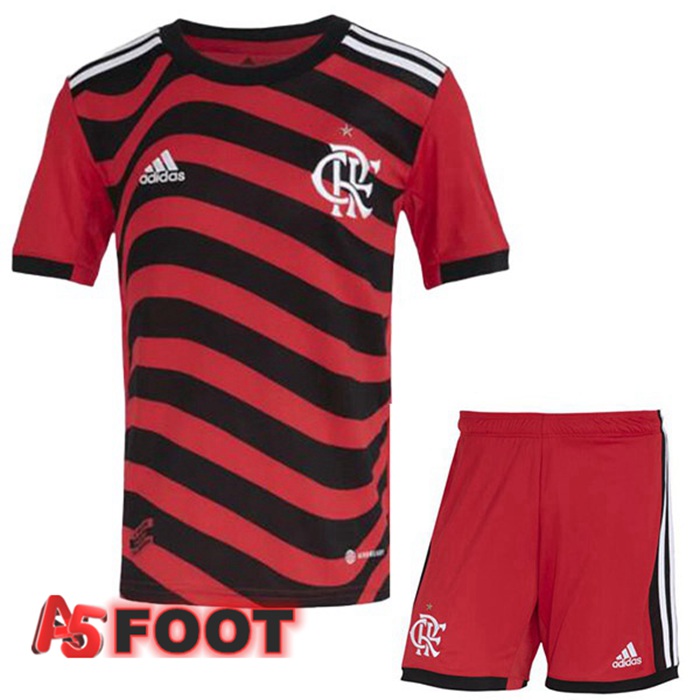 Maillot Foot Flamengo Enfant Third Rouge 2022/2023
