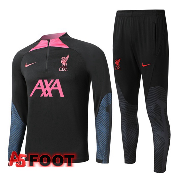 Survetement Foot FC Liverpool Noir 2022/2023