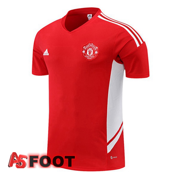 Training T-Shirts Manchester United Rouge 2022/2023