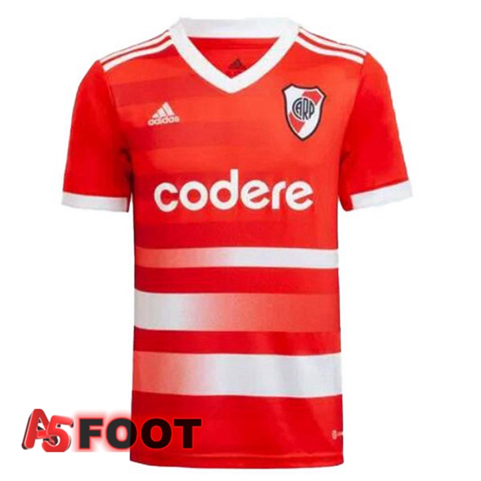 Maillot Foot River Plate Exterieur Rouge 2022/2023