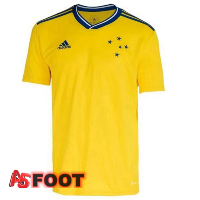 Maillot Foot Cruzeiro EC Third Jaune 2022/2023