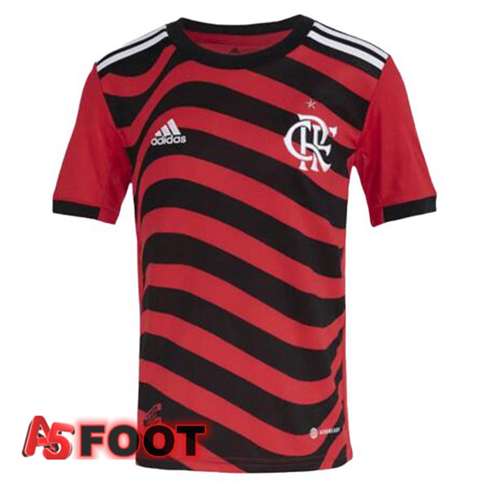 Maillot Foot Flamengo Third Rouge 2022/2023