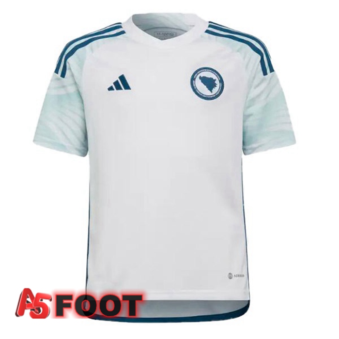 Maillot Equipe de Bosnie-Herzégovine Exterieur Blanc 2022/2023