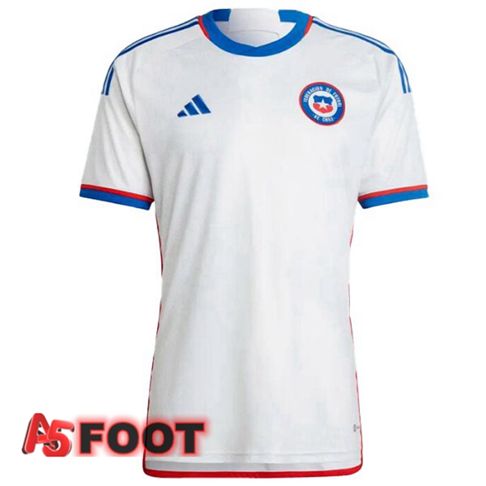 Maillot Equipe de Chili Exterieur Blanc 2022/2023