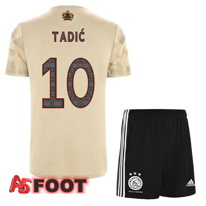 Maillot Foot AFC Ajax (Tadić 10) Enfant Third Marron 2022/2023