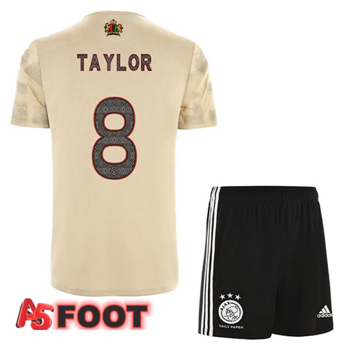 Maillot Foot AFC Ajax (Taylor 8) Enfant Third Marron 2022/2023
