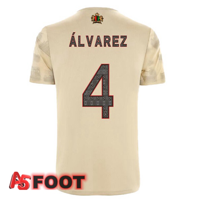 Maillot Foot AFC Ajax (Álvarez 4) Third Marron 2022/2023
