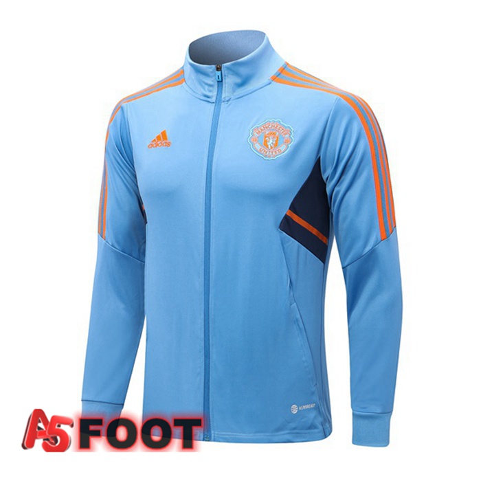 Veste Foot Manchester United Bleu 2022/2023
