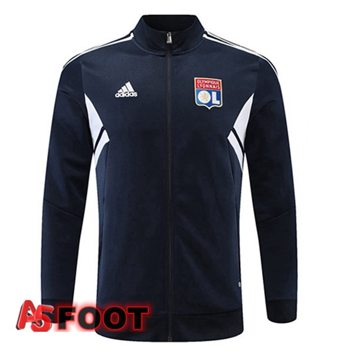 Veste Foot Lyon OL Bleu Royal 2022/2023