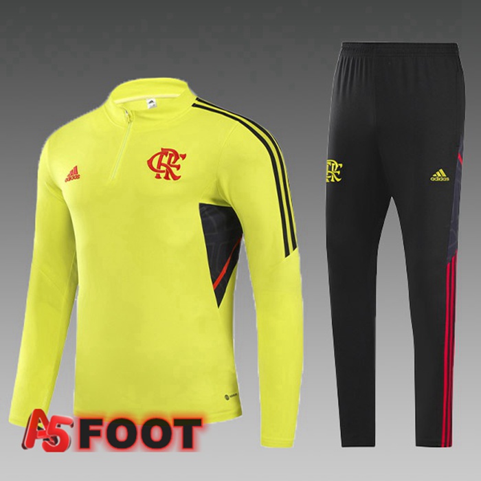 Survetement Foot Flamengo Enfant Jaune 2022/2023