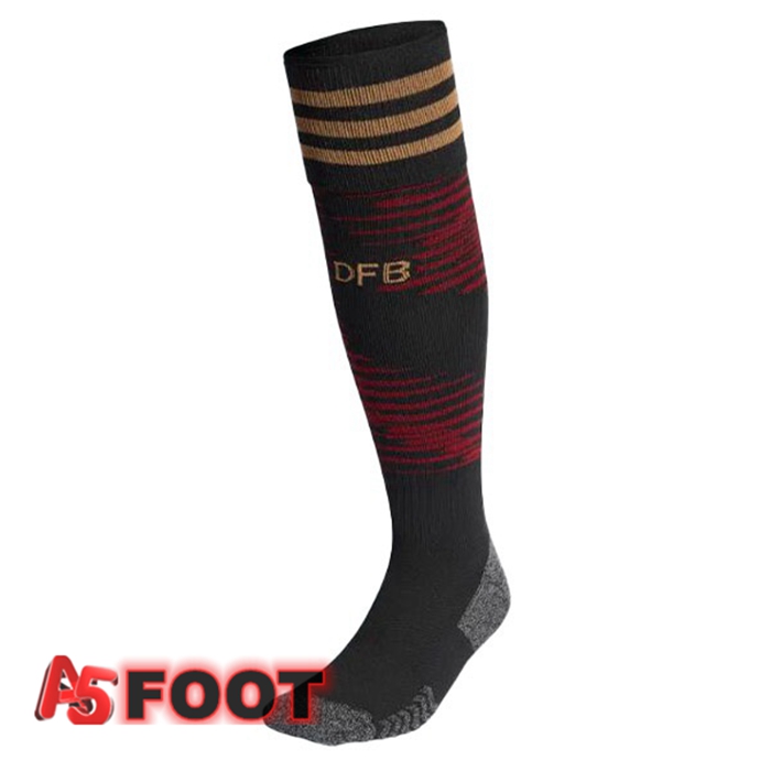 Chaussettes Foot Allemagne Exterieur Noir 2022/2023