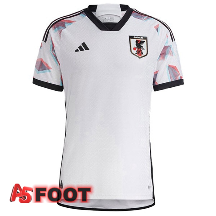 Maillot Equipe De Japon Exterieur Blanc Coupe du monde 2022