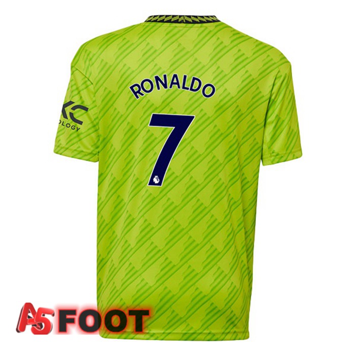 Maillot Foot Manchester United (RONALDO 7) Third Vert 2022/2023