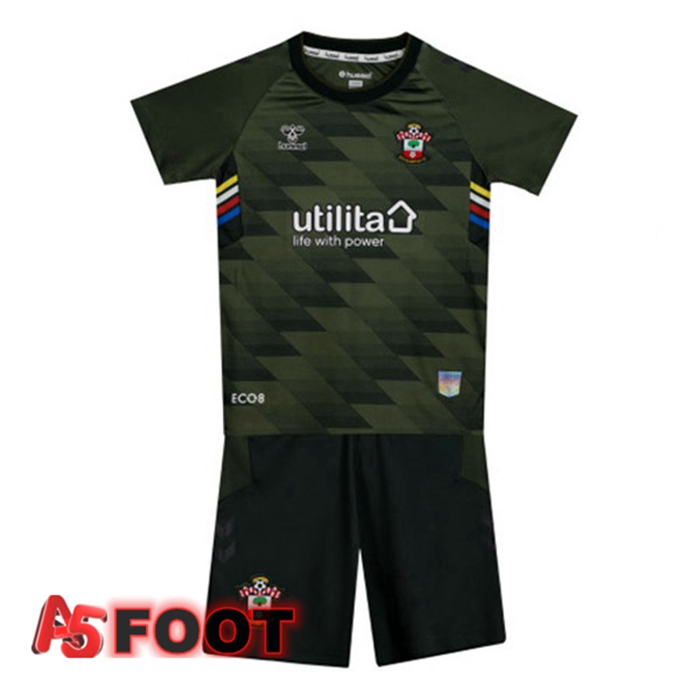 Maillot Foot Southampton FC Enfant Third Noir 2022/2023