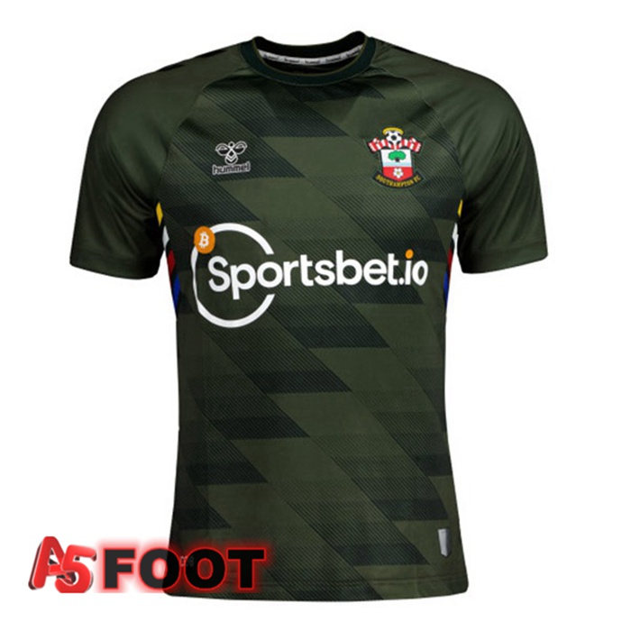 Maillot Foot Southampton FC Third Noir 2022/2023