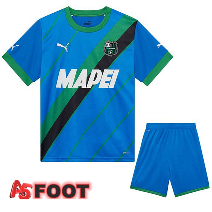 Maillot Foot US Sassuolo Enfant Third Bleu 2022/2023