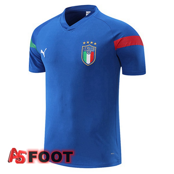 Training T-Shirts Italie Bleu 2022/2023