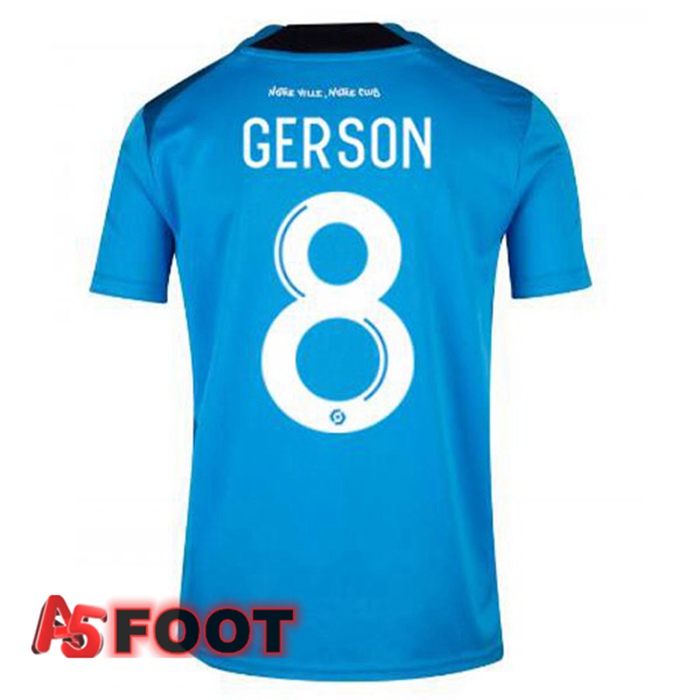 Maillot Foot Marseille OM (GERSON 8) Third Bleu 2022/2023