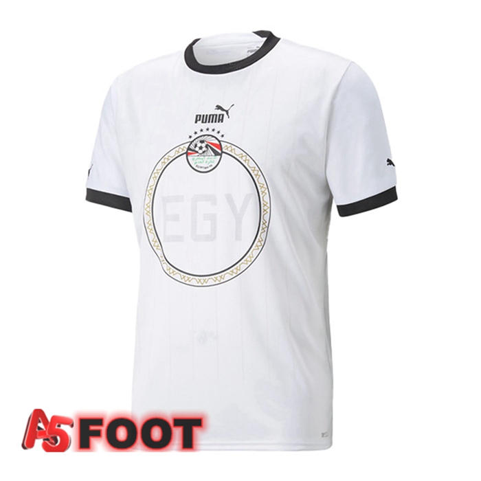 Maillot Equipe de Egypte Exterieur Blanc 2022/2023